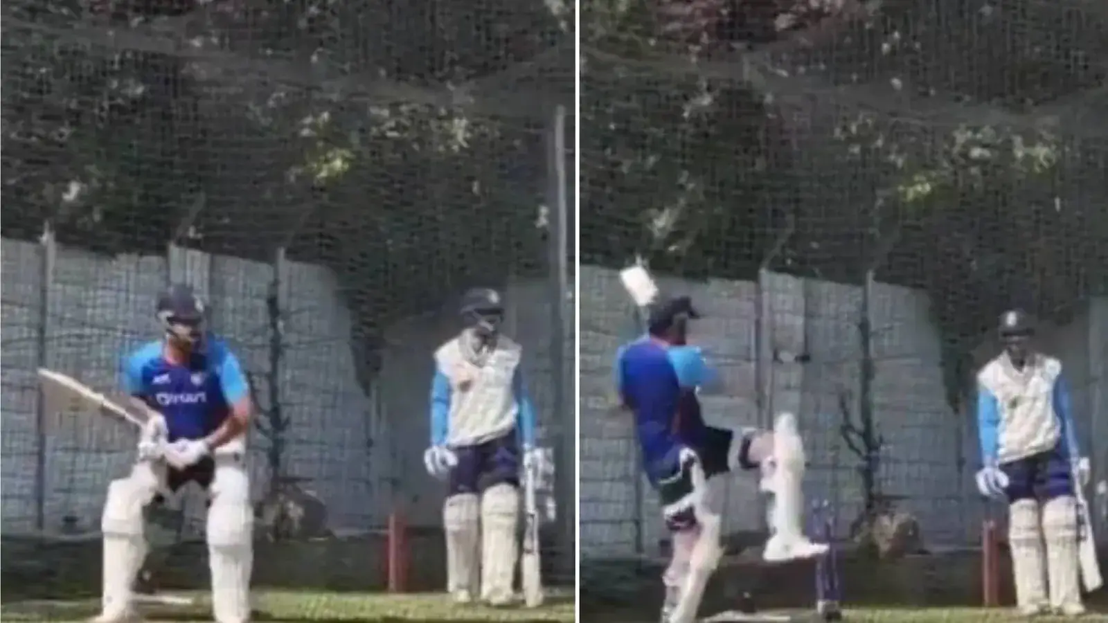  देखें: रोहित, शुभमन ने इंग्लैंड टेस्ट से पहले नए प्रशिक्षण बेस पर अभ्यास शुरू किया |  क्रिकेट
