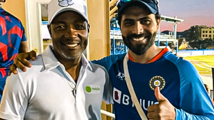  CSK ने जडेजा की इंस्टाग्राम स्टोरी को ब्रायन लारा के साथ ट्विटर पर महाकाव्य कैप्शन के साथ पोस्ट किया |  क्रिकेट
