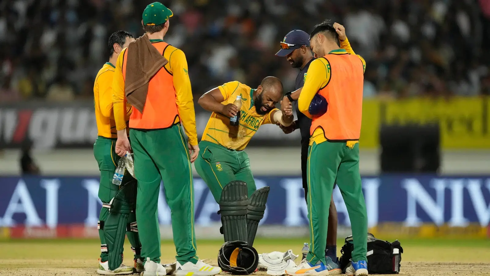  दक्षिण अफ्रीका की विश्व कप योग्यता उम्मीदों पर पानी फेर |  क्रिकेट
